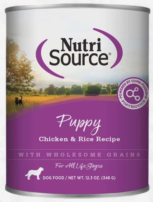 12.3oz PUPPY CHICKEN &amp; RICE CAN