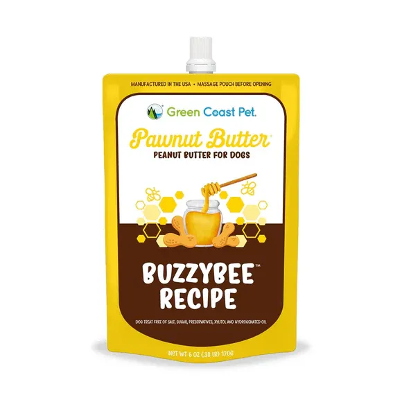 6oz PB BUZZYBEE HONEY POUCH