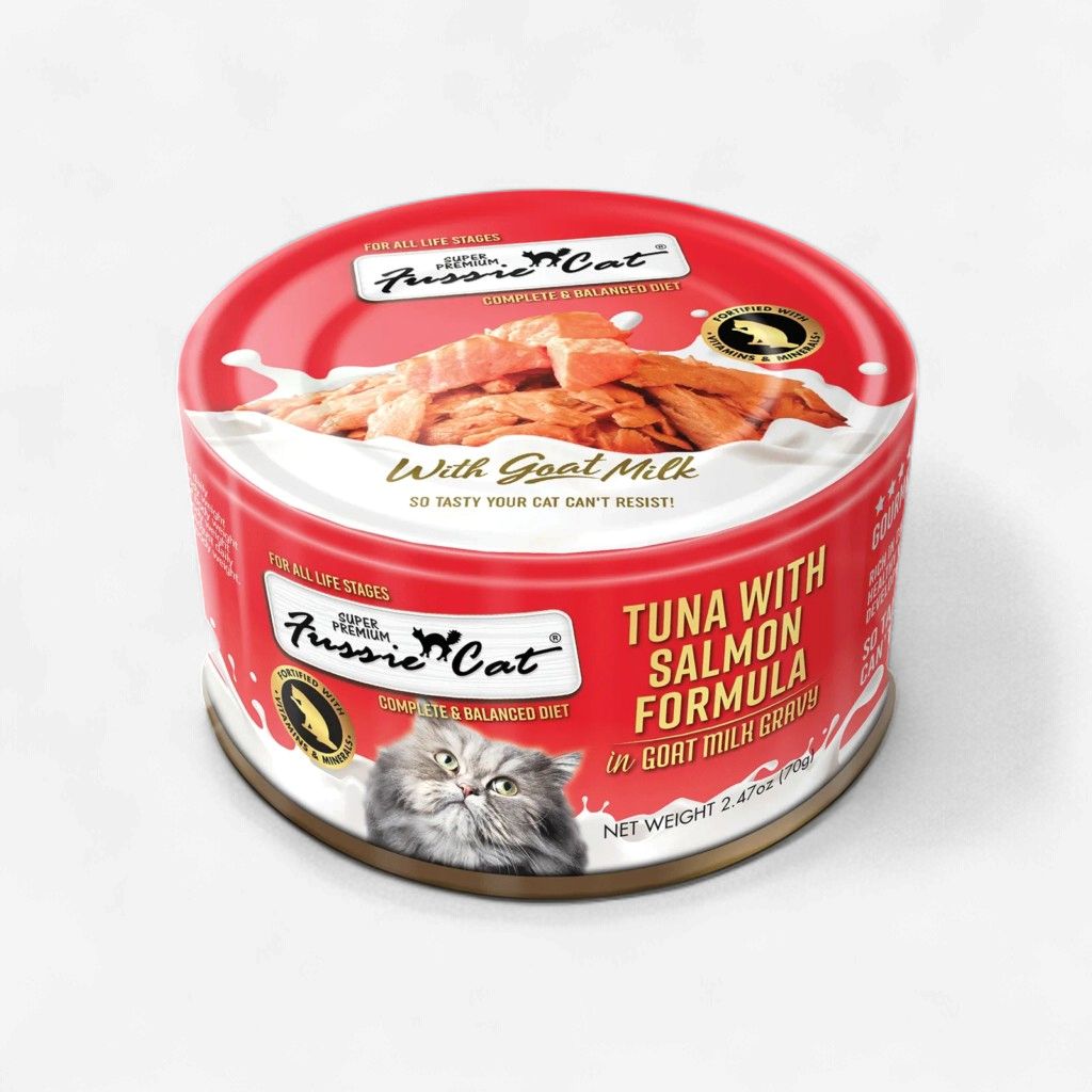 2.47oz Tuna Salmon Goat Milk
