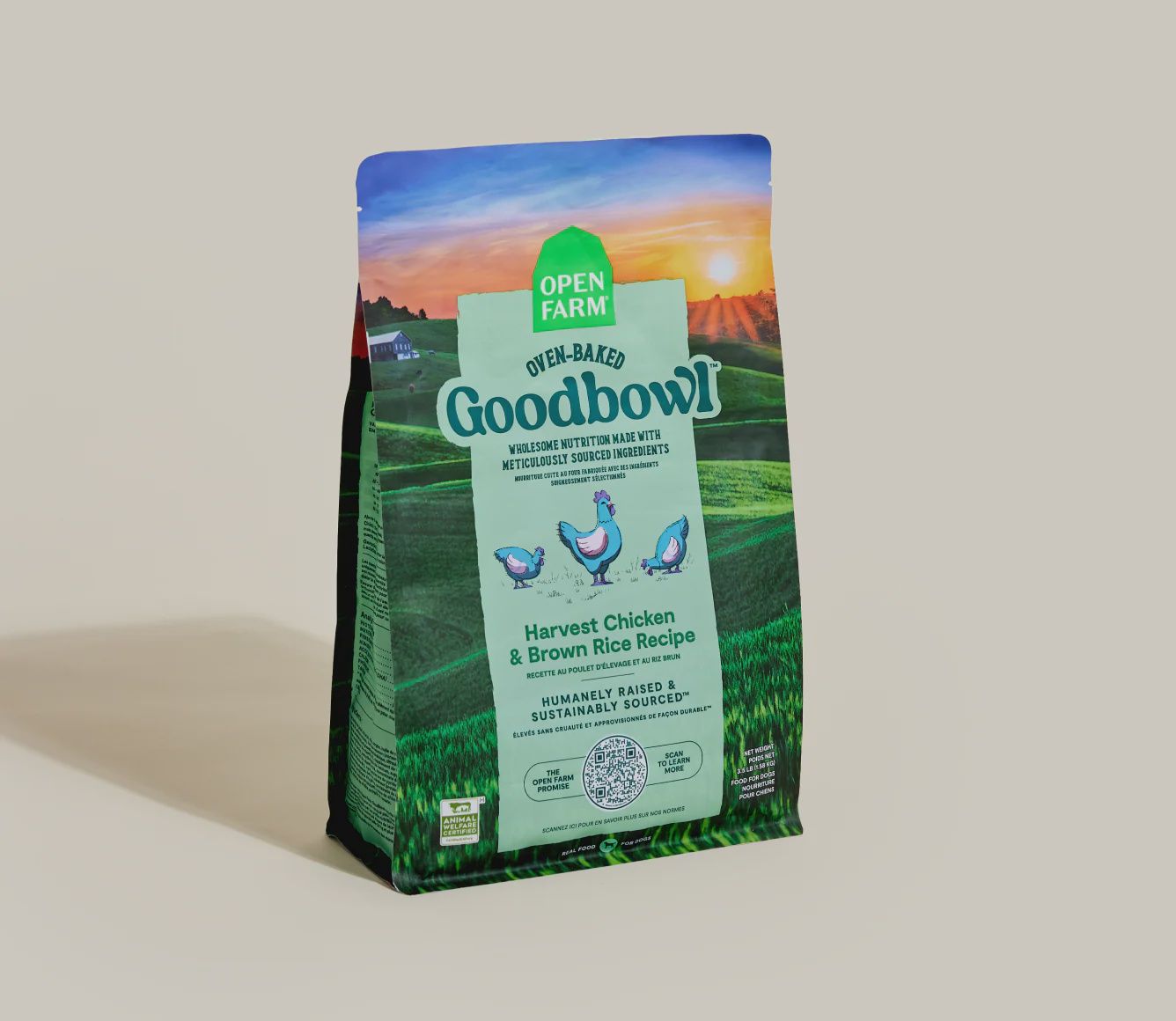 22lb CHKN BRWN RICE GOODBOWL
