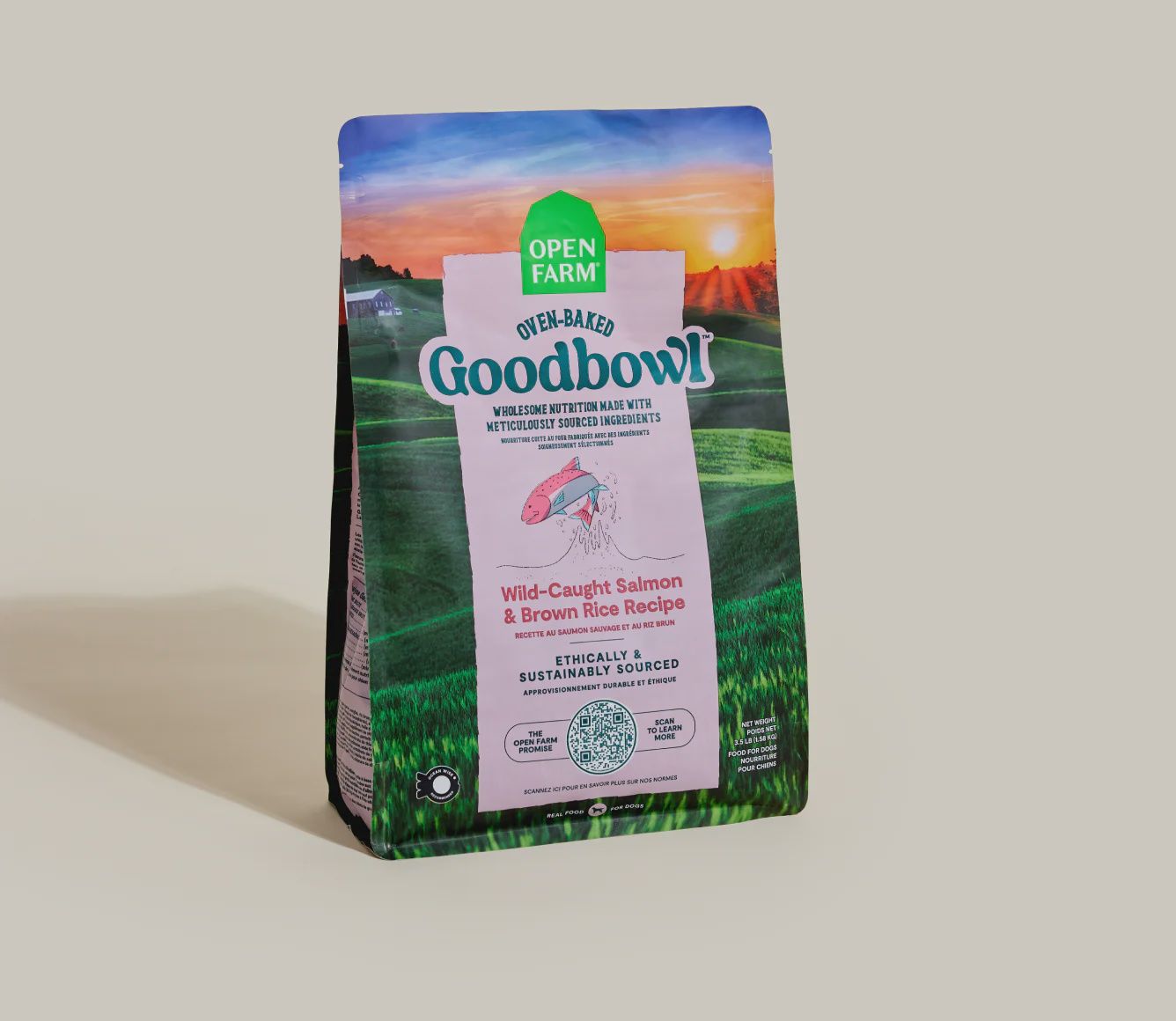 22lb SALMON BRWN RICE GOODBOWL