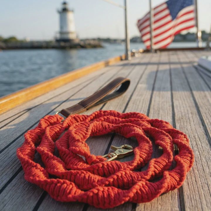 6' RED CLIFFORD SEASIDE LEASH