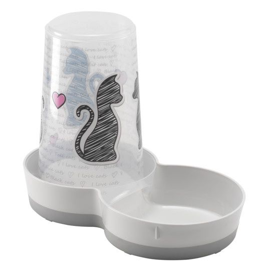 CATS N LOVE FEEDER/WATERER