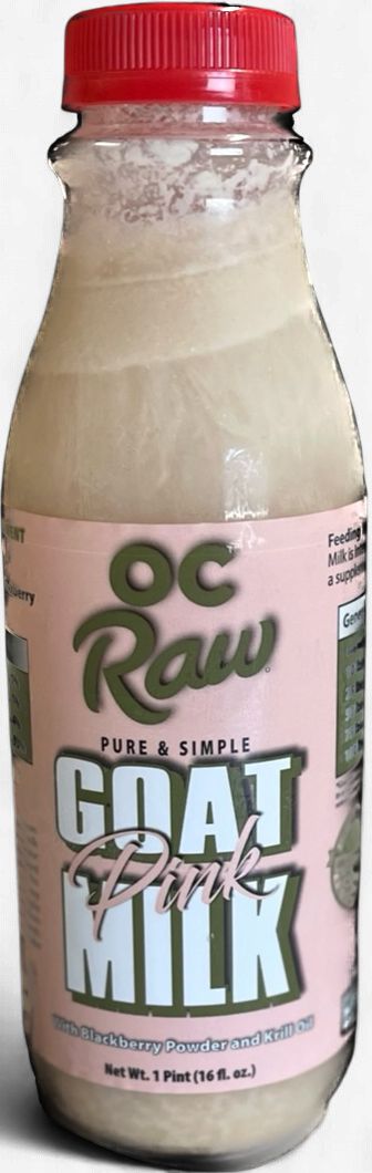 PURE AND SIMPLE PINK GOAT MILK 16 OZ