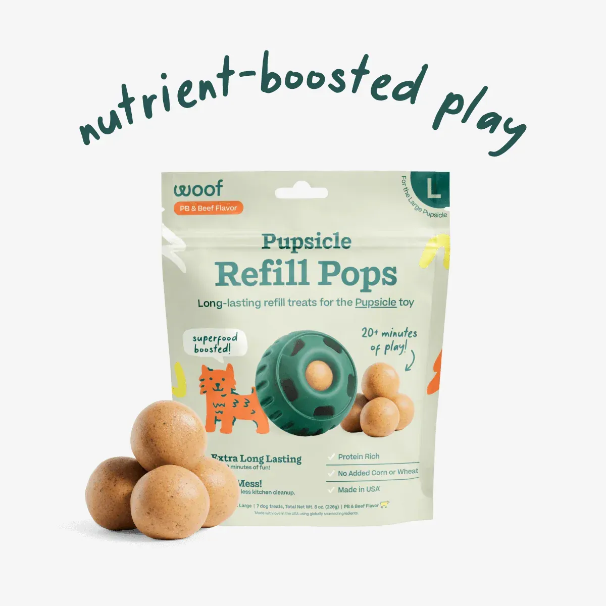 Pupsicle PB &amp; Beef
