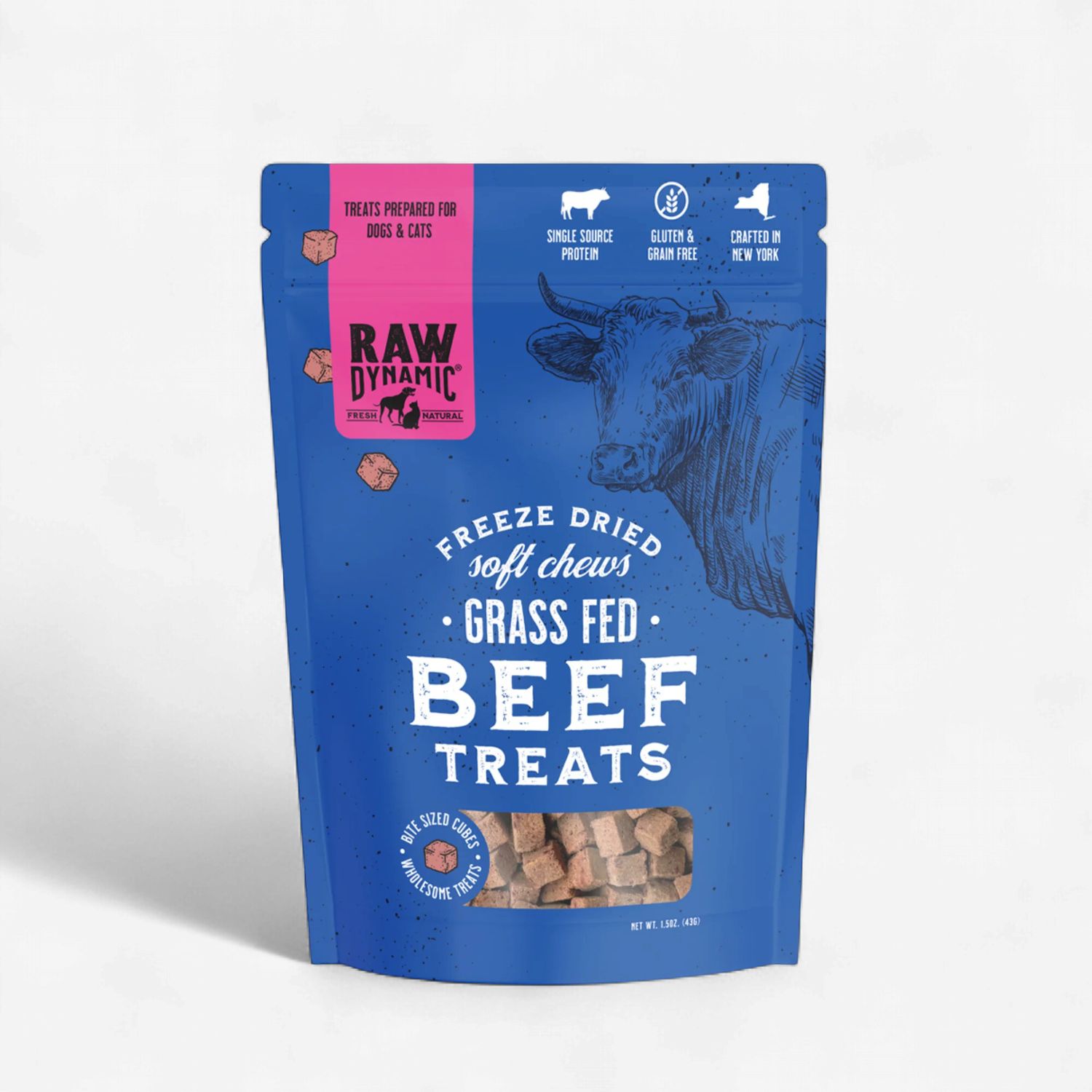 FD TREATS BEEF 1.5 OZ