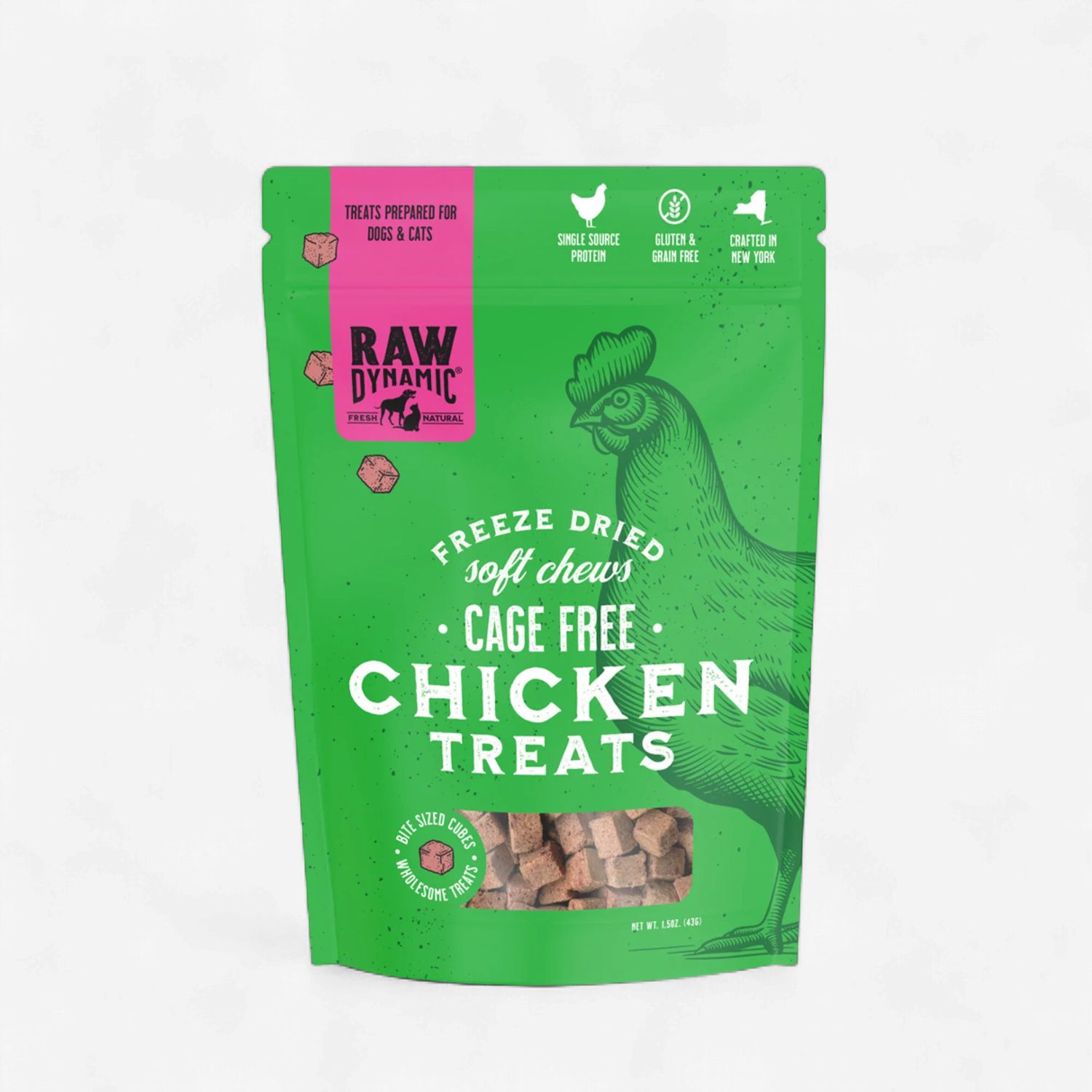 FD TREATS CHICKEN 1.5 OZ