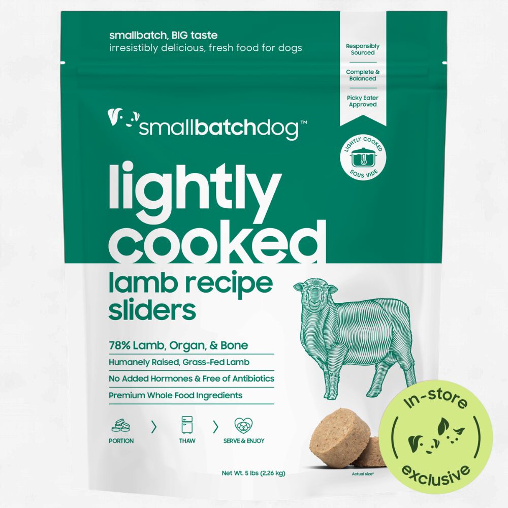 DOG LIGHTLY COOKED LAMB 5#