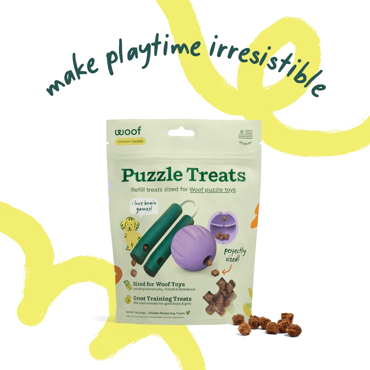 FORAGER PUZZLE TREATS 5OZ