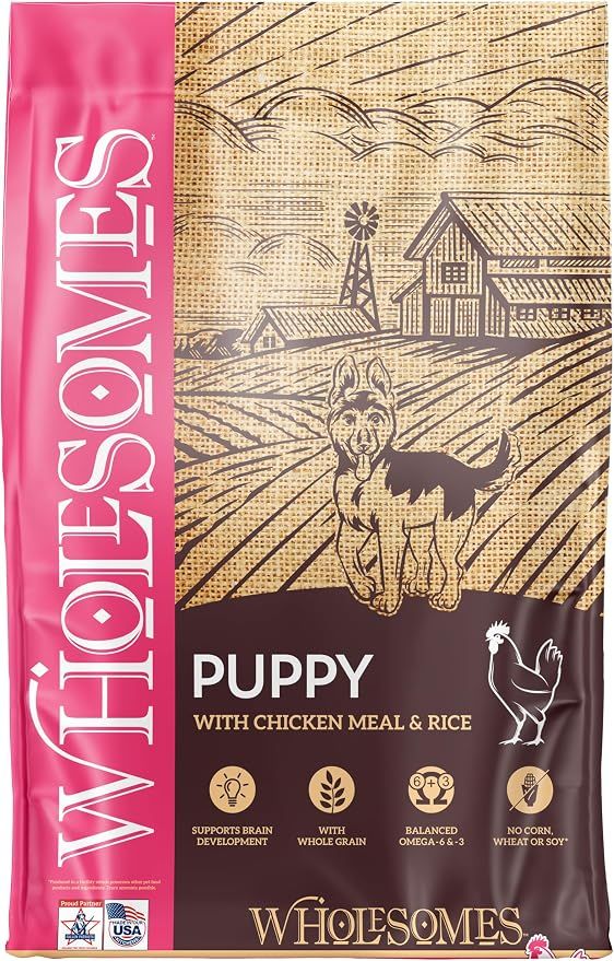 CHICKEN MEAL &amp; RICE PUPPY 16.5#
