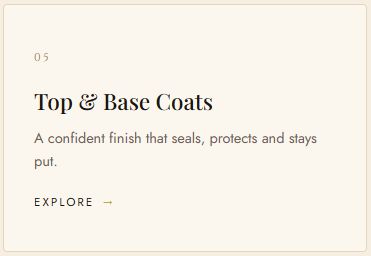 Top &amp; Base Coats