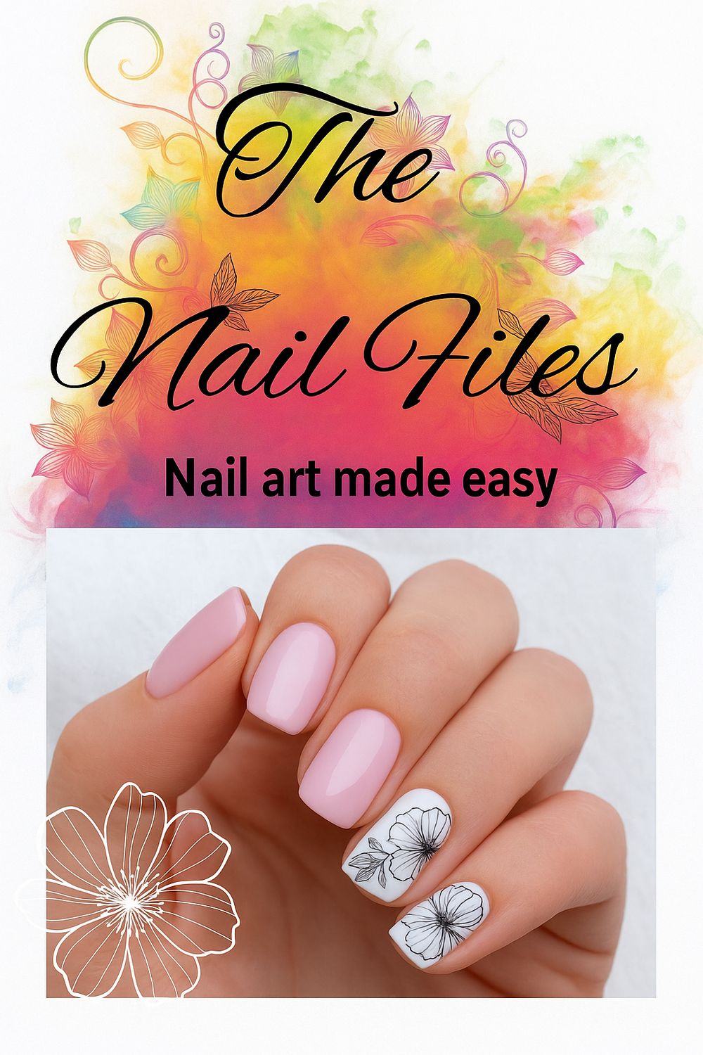 The Nail Files: Nail Art Made Easy Booklet