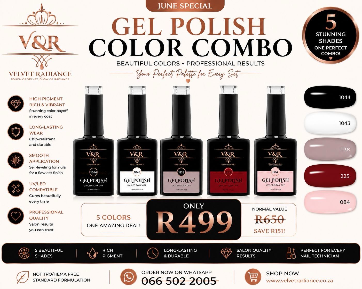 Gel Polish Color Combo