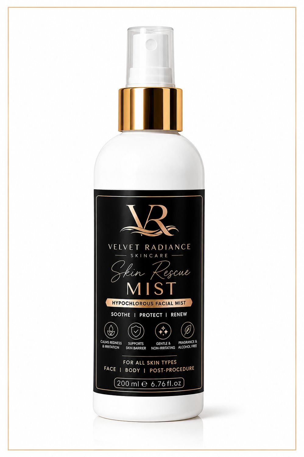 Skin Rescue Mist – Hypochlorous Acid 200ml