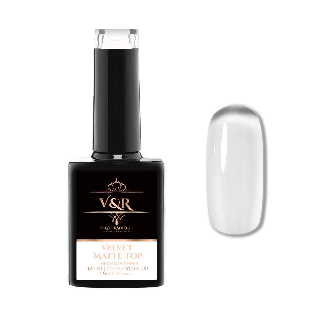 Velvet matte Top Coat TPO/HEMA FREE