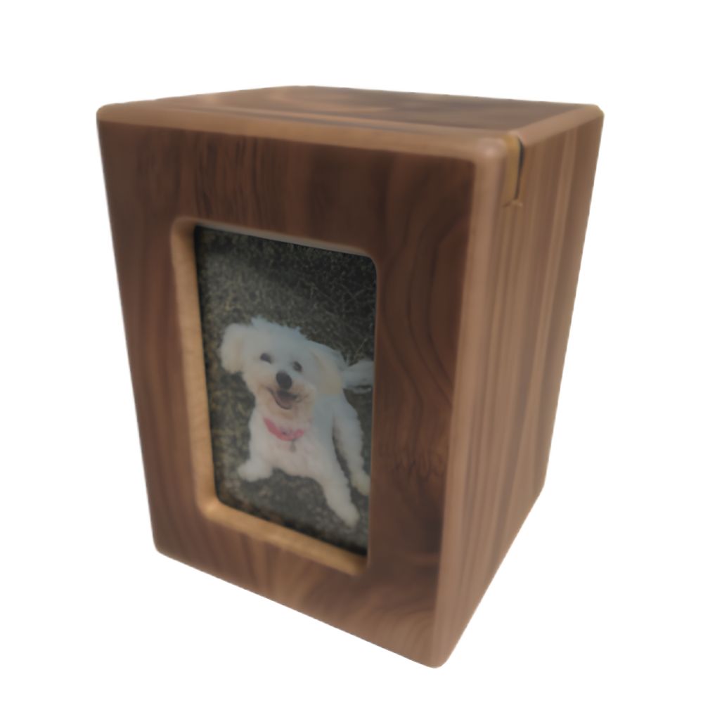 PC25 Classic urn cube with 2” x 3” frame