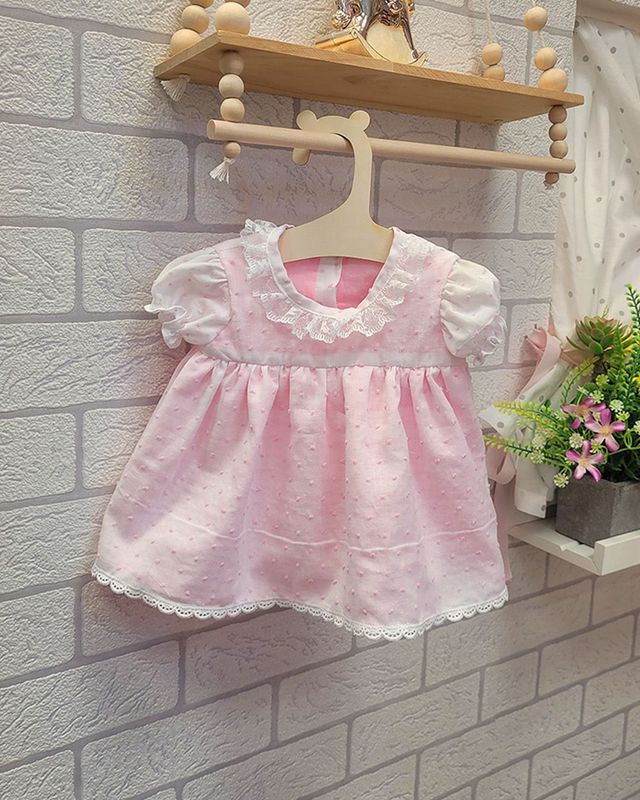 Vestido Reborn Encaje Floral Vestido Reborn Encaje Floral