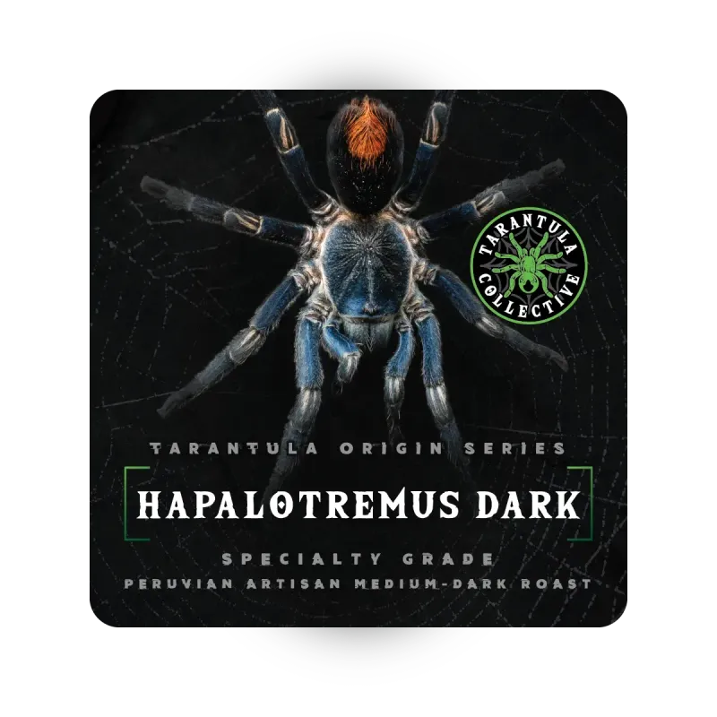 Hapalotremus Dark - Peruvian Dark Roast - Tarantula Collective Origin Series