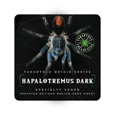 Hapalotremus Dark - Peruvian Dark Roast - Tarantula Collective Origin Series Hapalotremus Dark - Peruvian Dark Roast - Tarantula Collective Origin Series