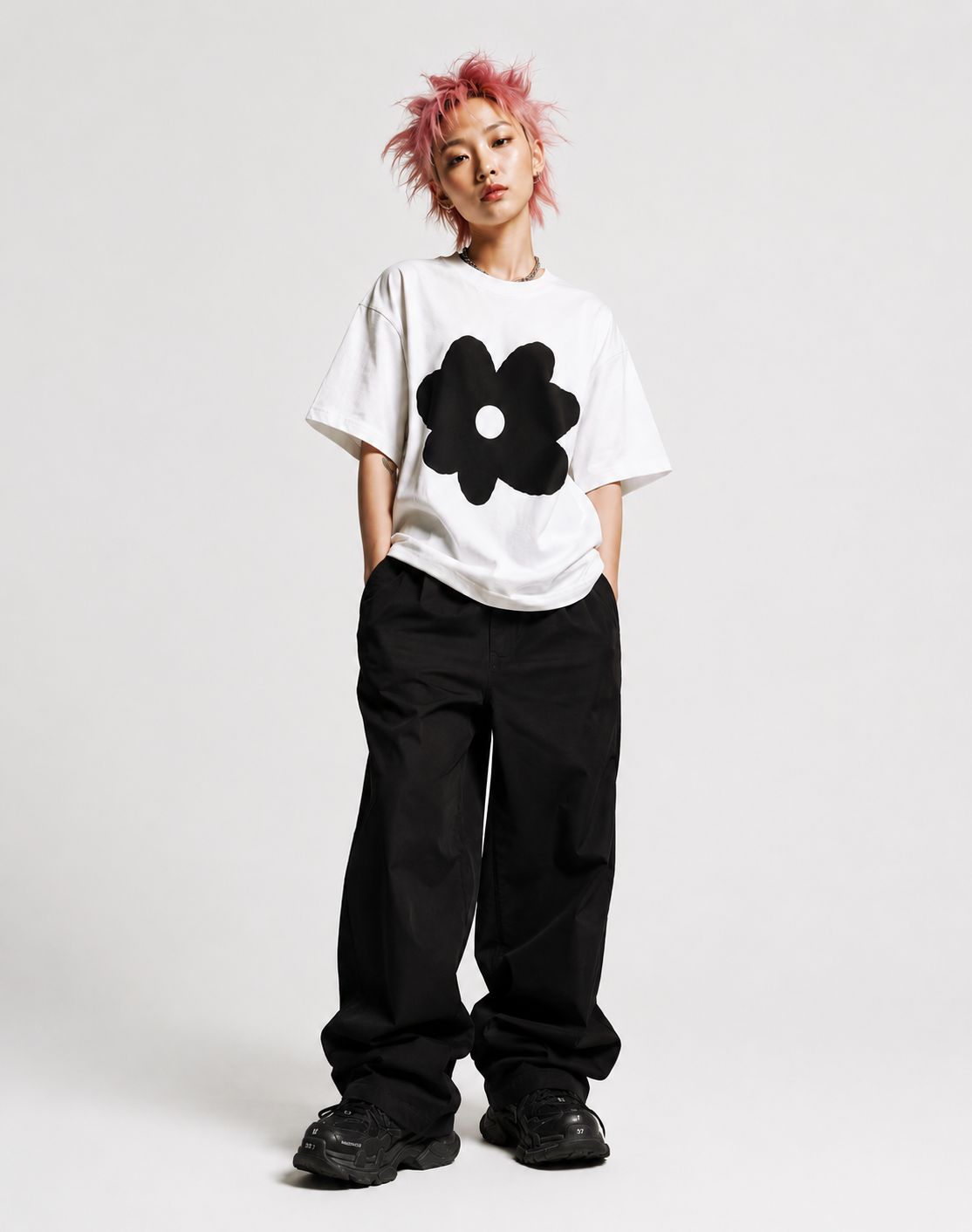 KUTA HOUSE T-shirt 'Flower'