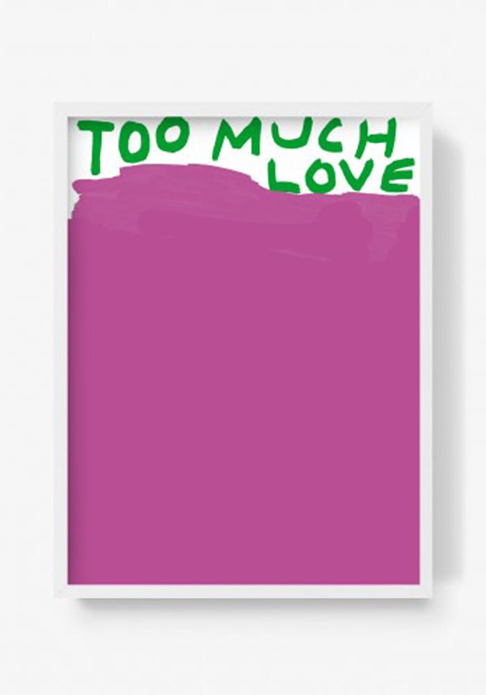 Plakat 'Too Much Love'