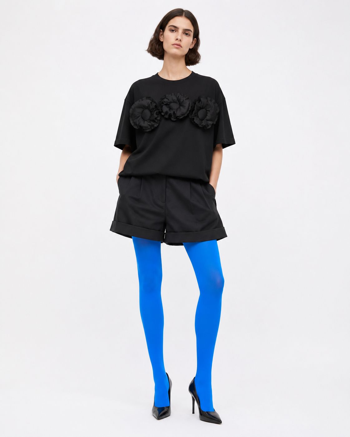 KUTA HOUSE T-shirt 'Black roses'