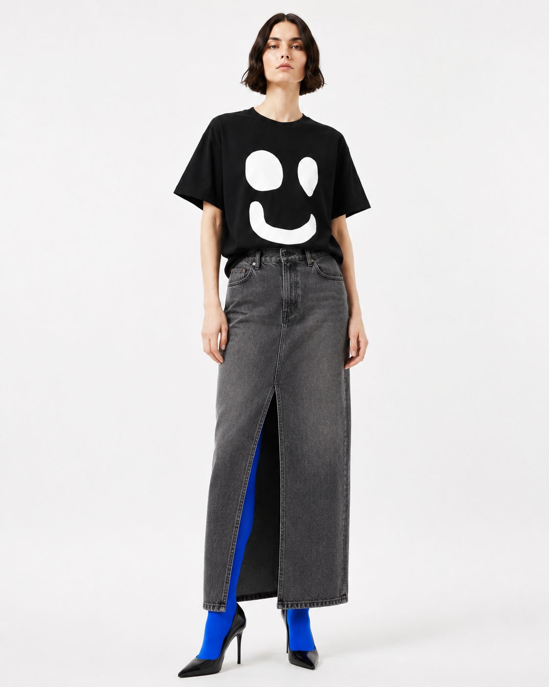 KUTA HOUSE T-shirt 'Smile' (Black)