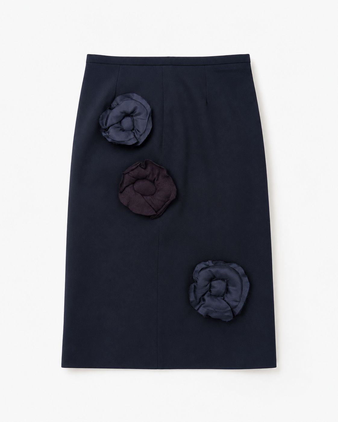 KUTA HOUSE 'Black skirt with Flowers'