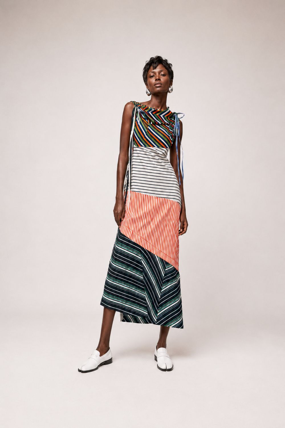 KUTA HOUSE 'Stripes Dress'