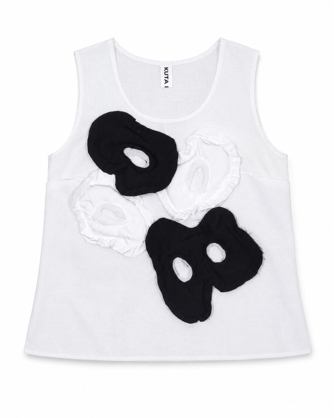 KUTA HOUSE 'Black and White Top'