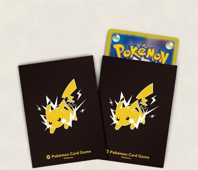 Pokemon Centre Deck Shield: Pikachu Black