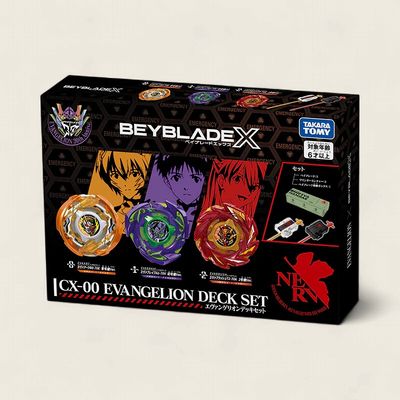 BEYBLADE X × EVANGELION CX-00 Deck Set