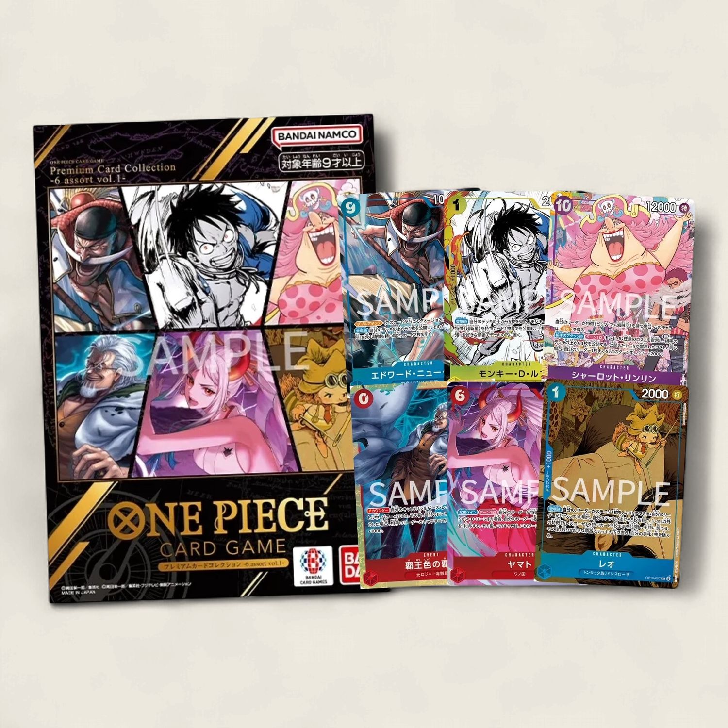 One Piece Card Game Premium Card Collection 6 Assort Vol.1 - Japanese
