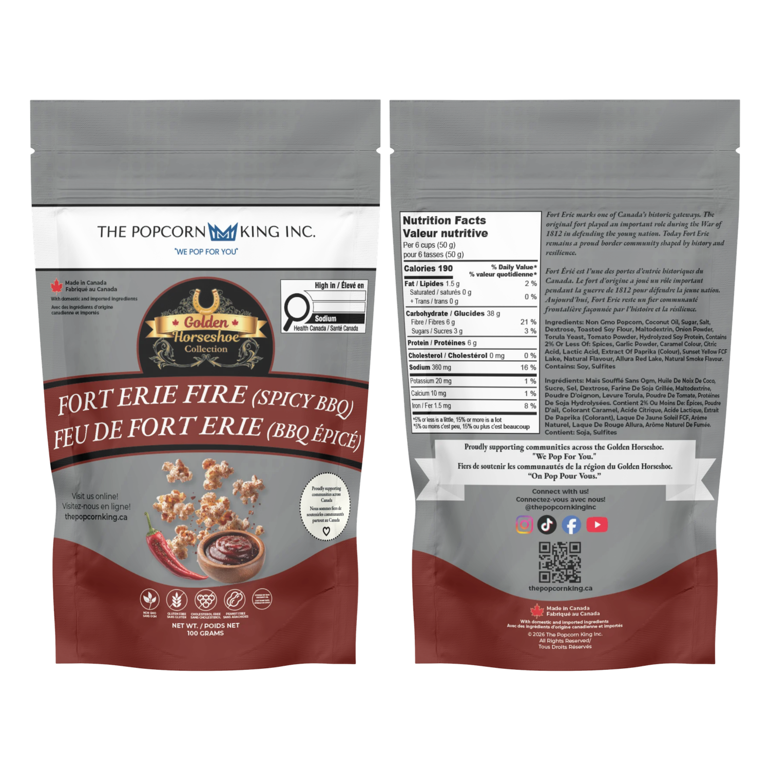 Fort Erie Fire (Spicy BBQ)