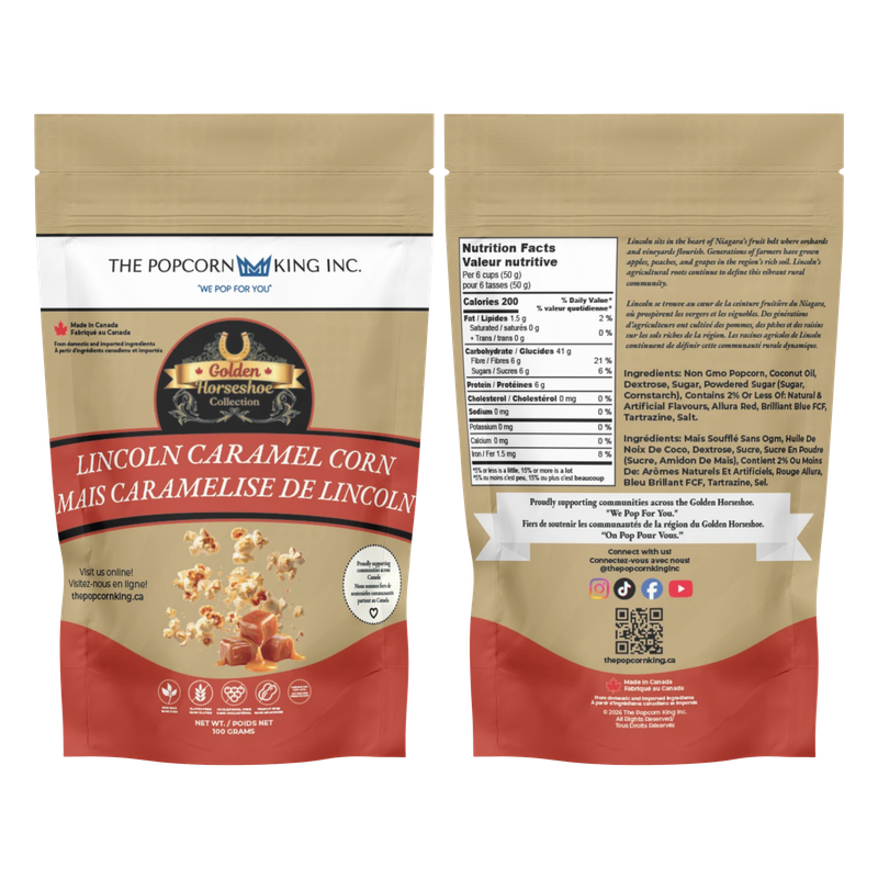 Lincoln Caramel Corn