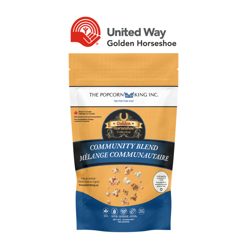 3 Flavour Popcorn Bundle - "We Pop For United Way Golden Horseshoe"