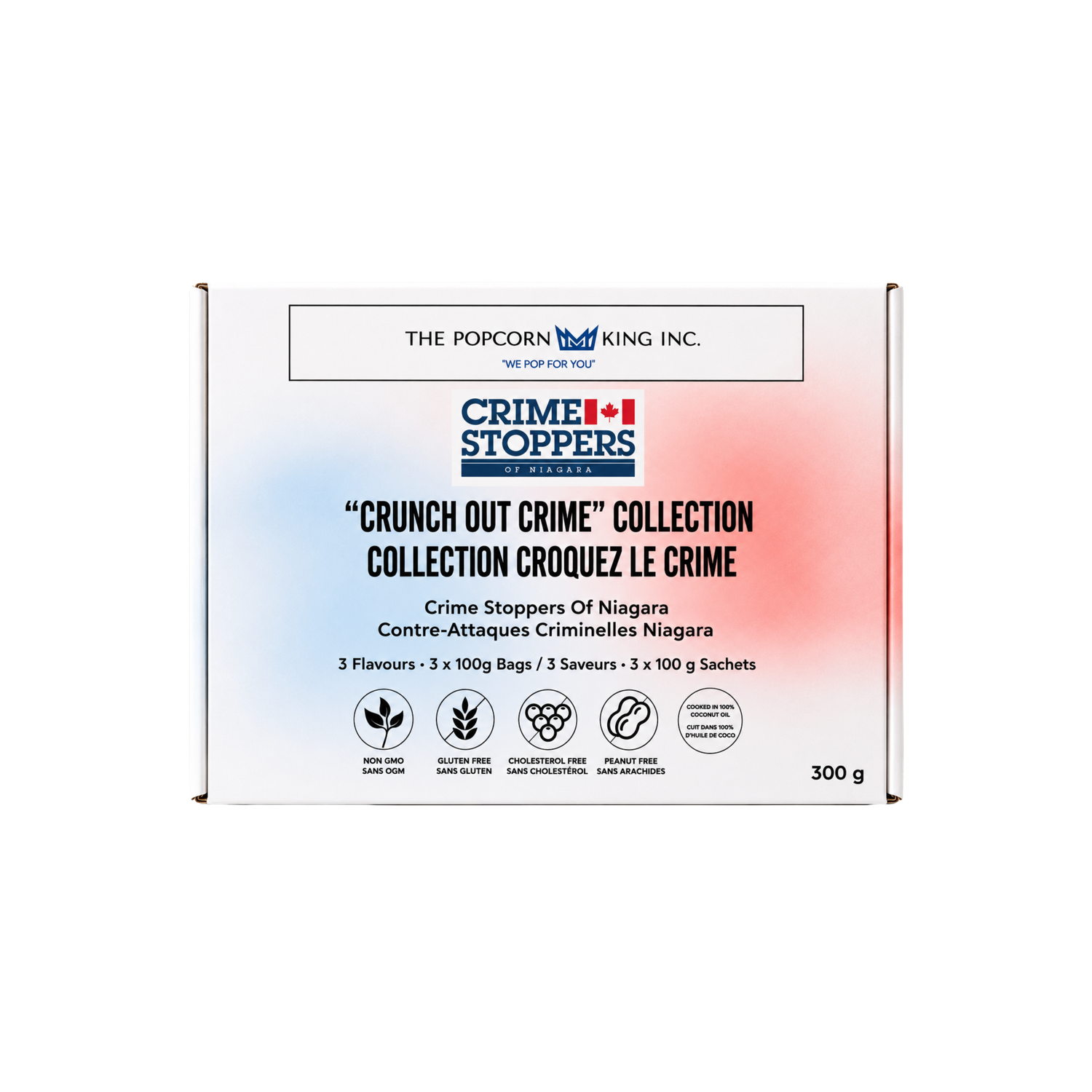 3 Pack - Crime Stoppers of Niagara - "Crunch Out Crime" Collection