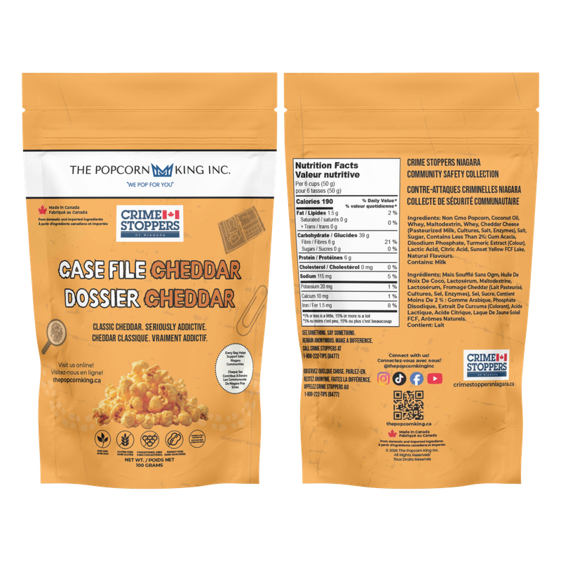 Case File Cheddar - "Crunch Out Crime" Collection