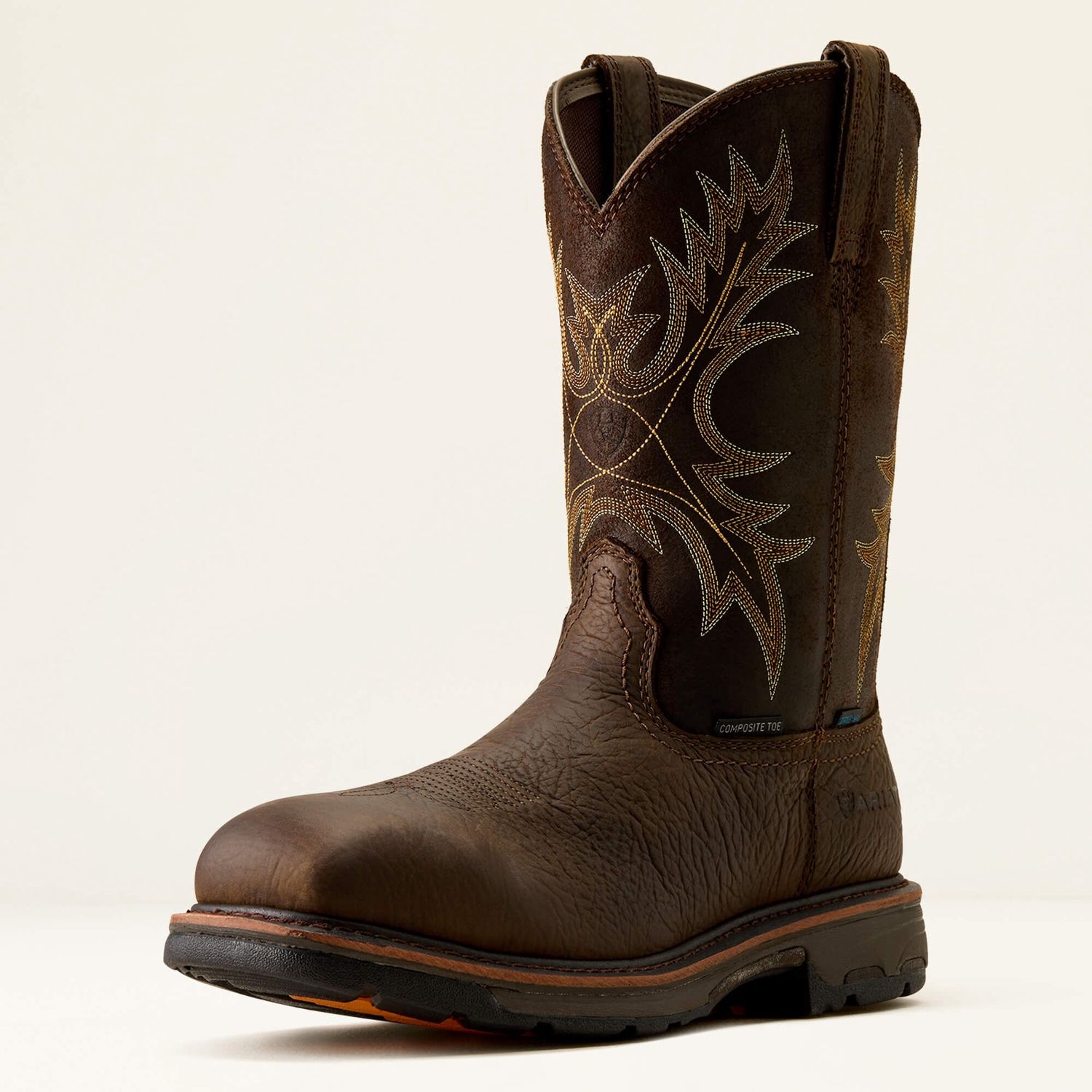 Men's WorkHog Wid SqToe CT WP