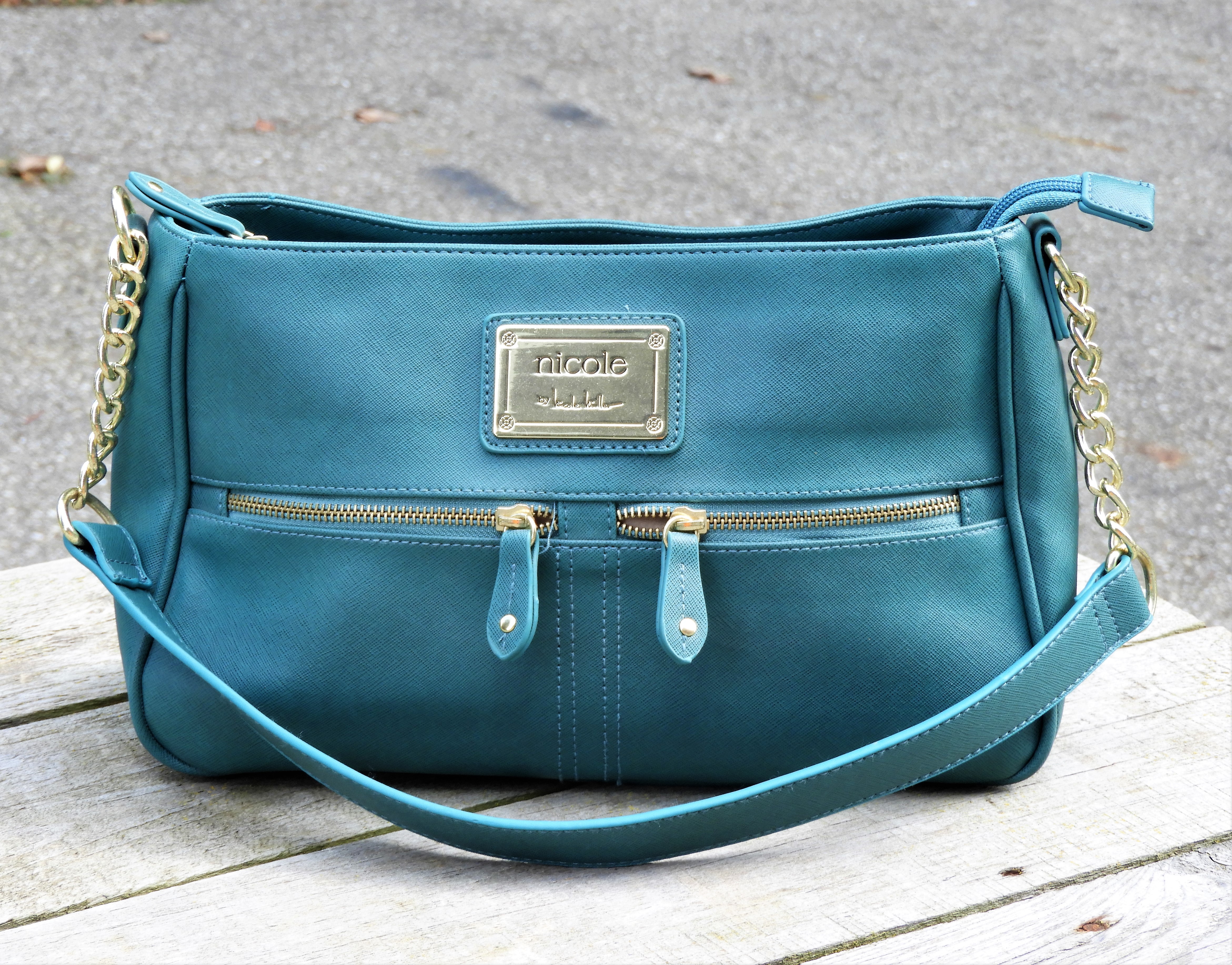 Shoulder Bag Nicole Miller Crossbody With Bonus Wristlet Nicole By