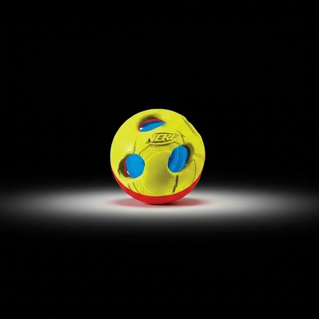 (2) NERF LED Bash Ball Small