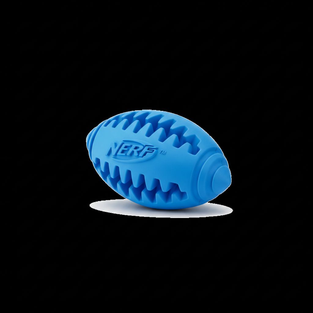 (2) NERF Teether Football, Medium (4")