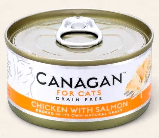 Canagan Cat Can - Chicken with Salmon 75g