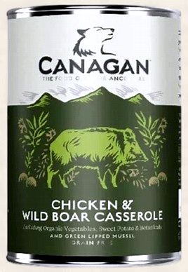 Canagan Can - Chicken &amp; Wild Boar Casserole For Dogs 400g