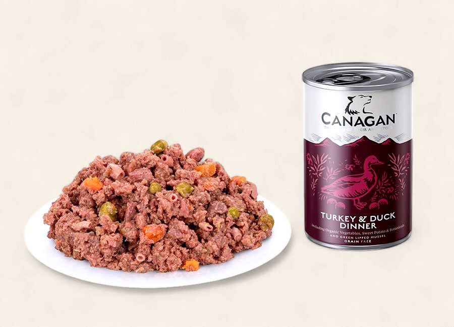 Canagan Can - Turkey &amp; Duck Dinner For Dogs 400g