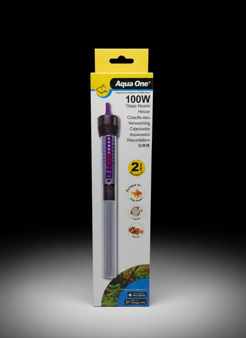 100W Glass Heater 20cm