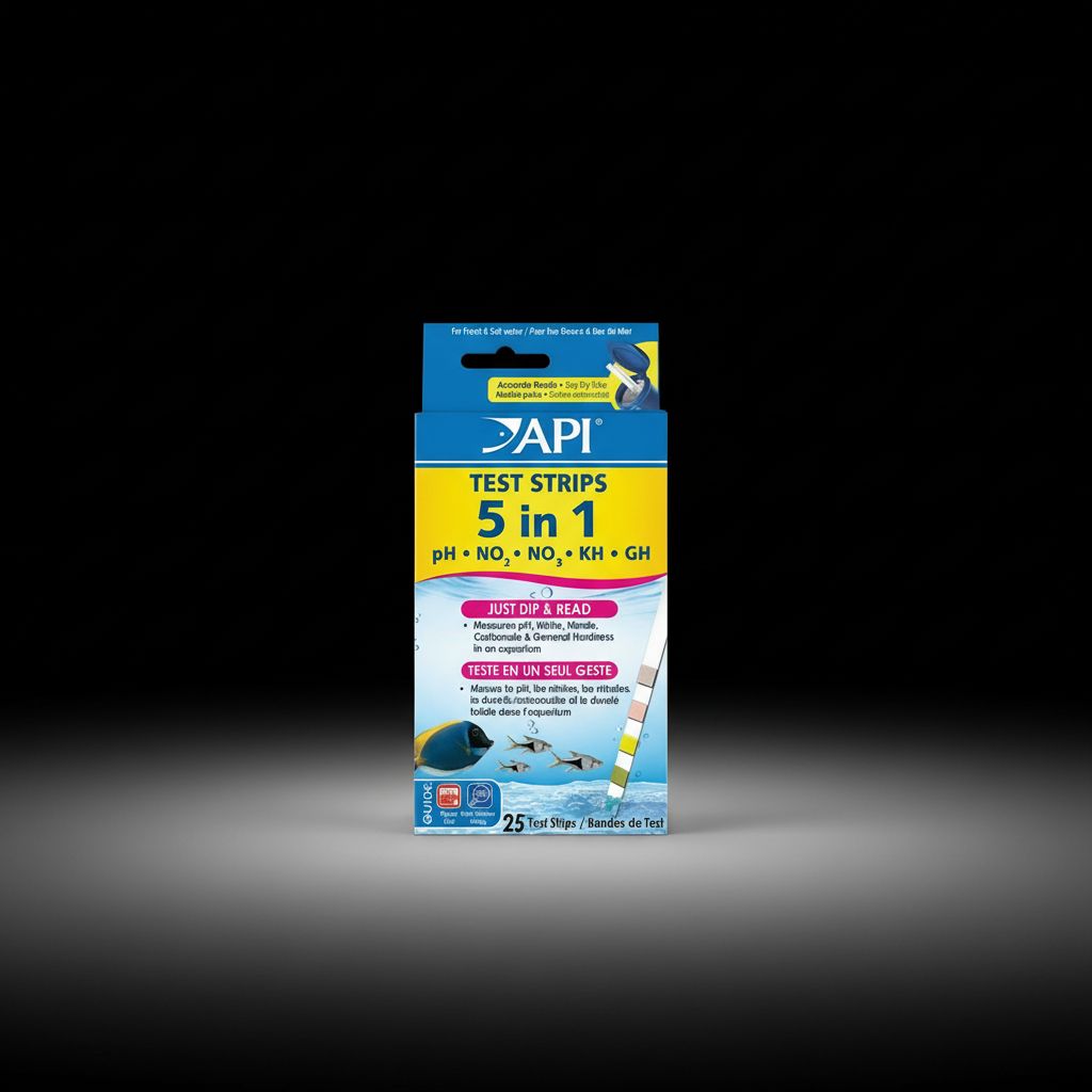 API 5 in 1 Aquarium 25 Test Strips
