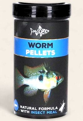 FishScience Worm Pellets 125g
