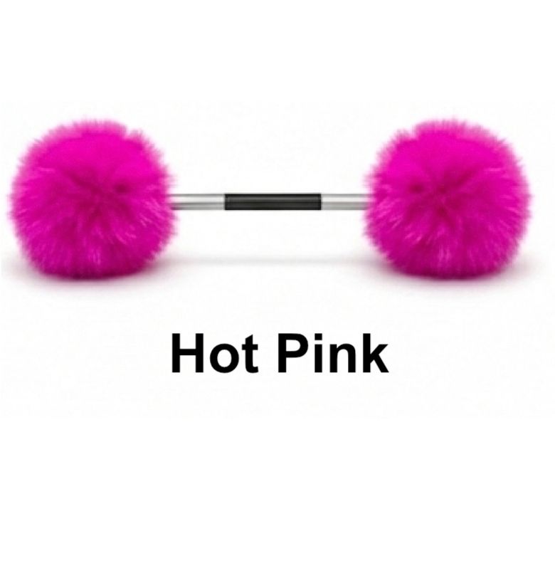 25" Steel Shaft Hot Pink