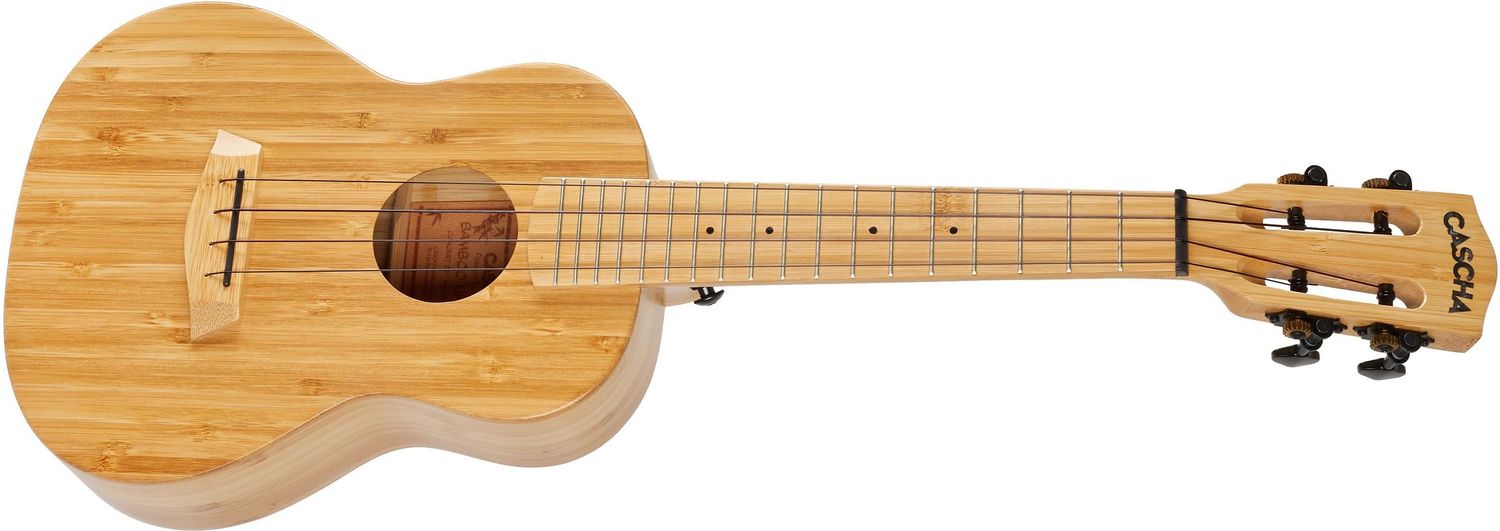 Bambusowe ukulele koncertowe Cascha HH2313 Natural